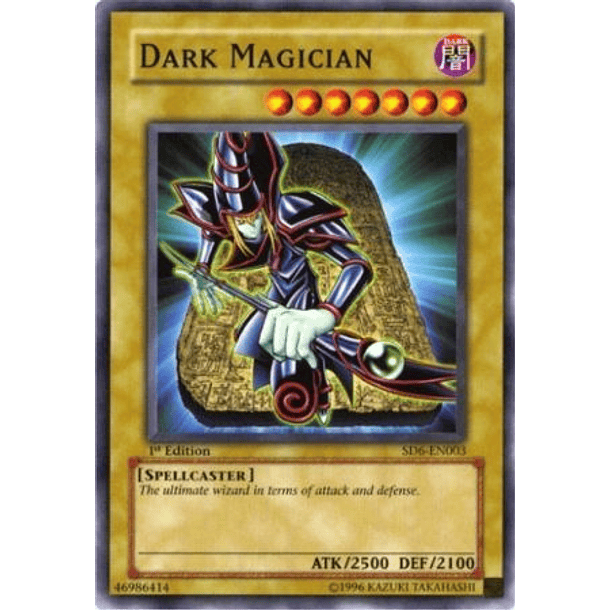 Dark Magician - SD6-EN003 - Common