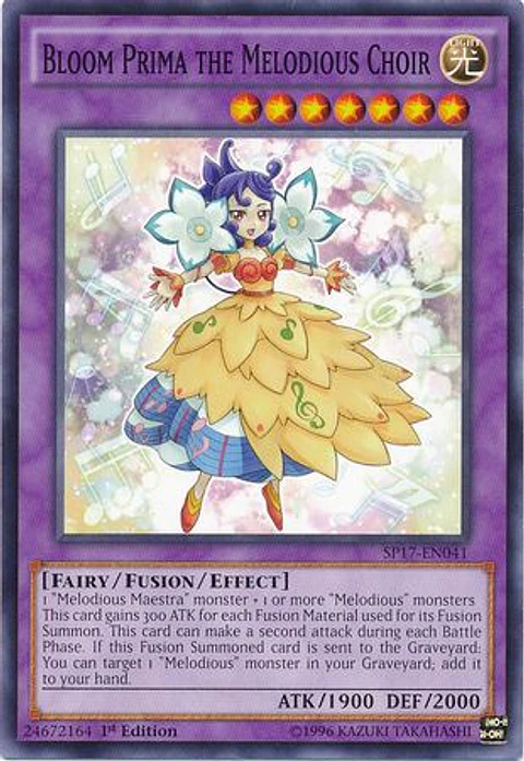 Bloom Prima the Melodious Choir - SP17-EN041 - Common