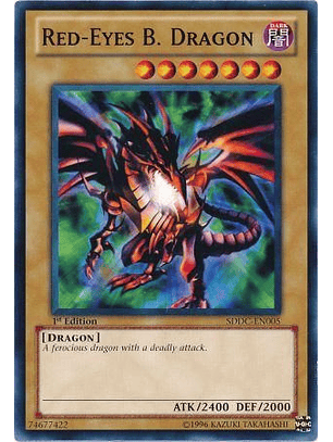 Red-Eyes B. Dragon - SDDC-EN005 - Common