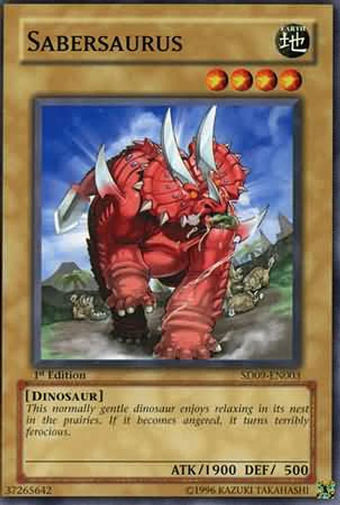 Sabersaurus - SD09-EN003 - Common