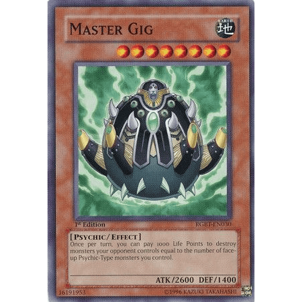 Master Gig - RGBT-EN030 - Common