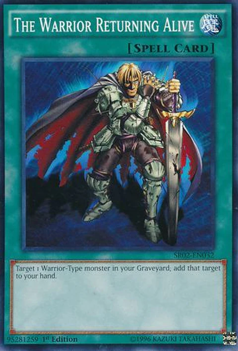 The Warrior Returning Alive - SR02-EN032 - Common