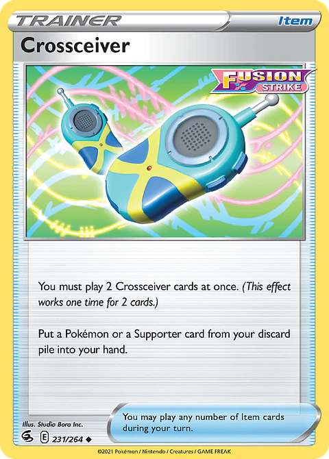 Crossceiver - 231/264 - Uncommon Reverse Holo