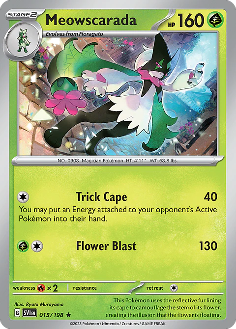 Meowscarada - 015/198 - Holo Rare - SVI