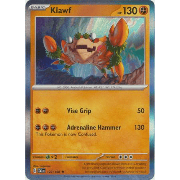 Klawf - 122/198 - Holo Rare