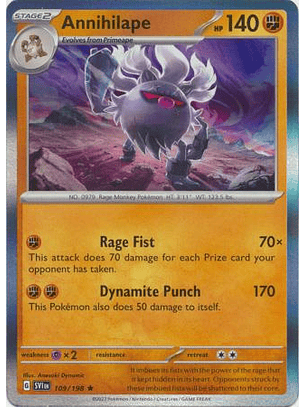 Annihilape - 109/198 - Holo Rare