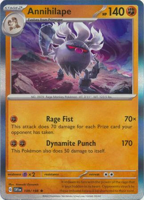 Annihilape - 109/198 - Holo Rare