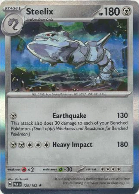 Steelix - 125/182 - Holo Rare