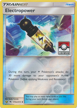 Electropower - 172a/214 - Alternate Art League Promo 1