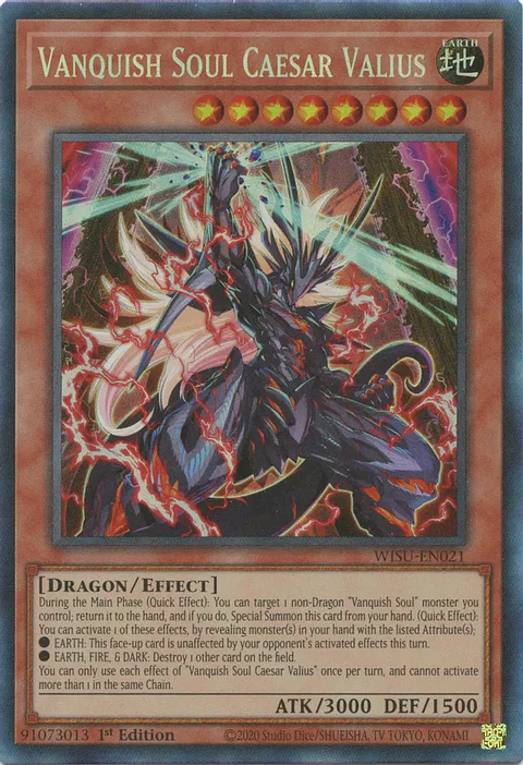 Vanquish Soul Caesar Valius - WISU-EN021 - Collector's Rare