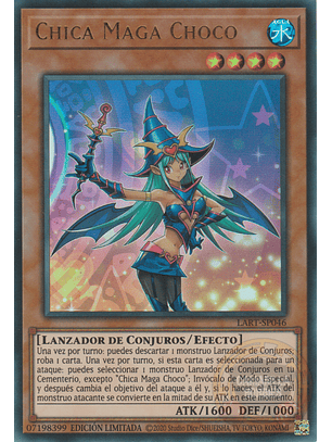 Chocolate Magician Girl - LART-EN046 - Ultra Rare Limited Edition