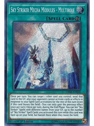 Sky Striker Mecha Modules - Multirole - DASA-EN038 - Secret Rare