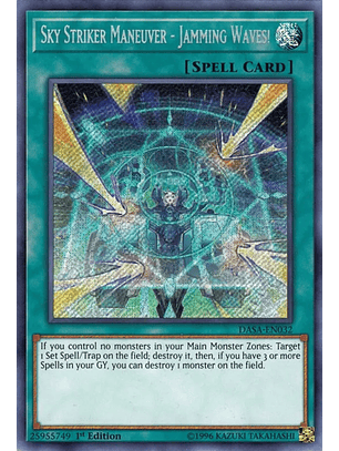 Sky Striker Maneuver - Jamming Waves! - DASA-EN032 - Secret Rare