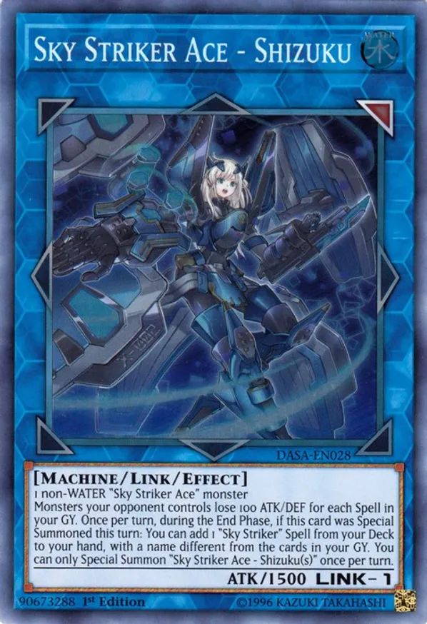 Sky Striker Ace -Shizuku - DASA-EN028 - Super Rare 1