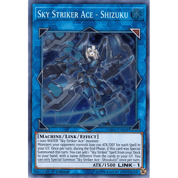 Sky Striker Ace -Shizuku - DASA-EN028 - Super Rare