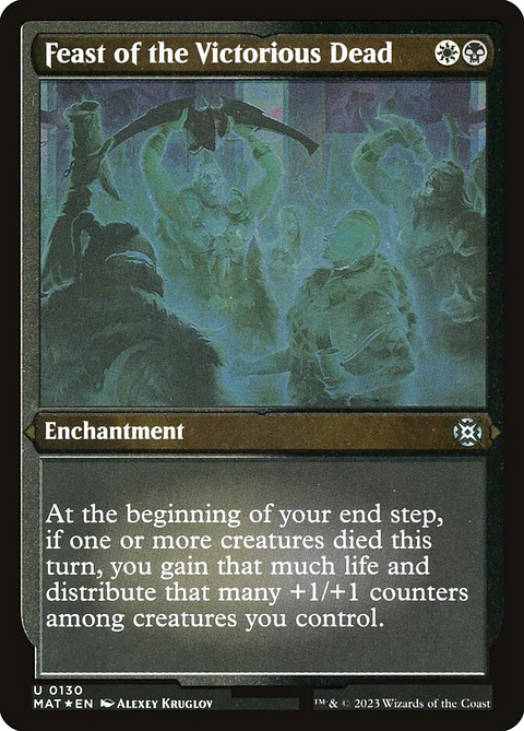 Feast of the Victorious Dead - MAT - U