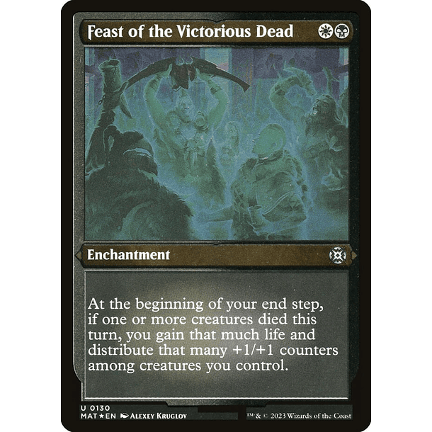 Feast of the Victorious Dead - MAT - U
