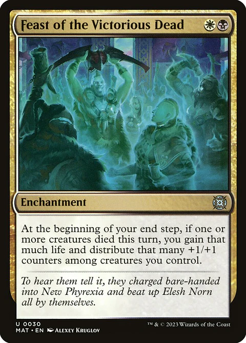 Feast of the Victorious Dead - MAT - U