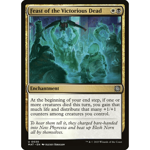 Feast of the Victorious Dead - MAT - U 2
