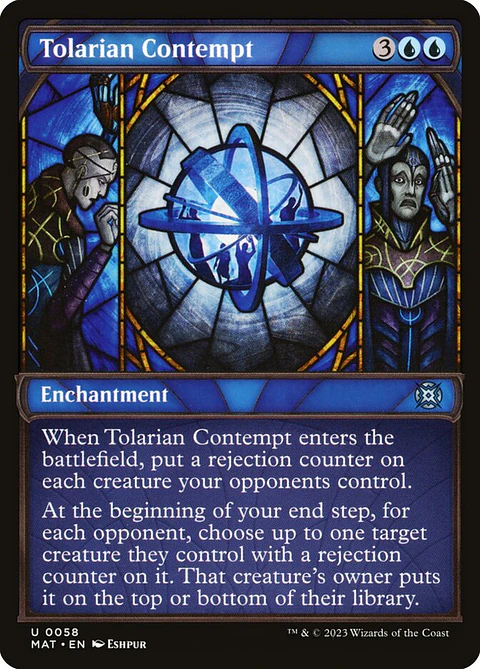 Tolarian Contempt - MAT - U 