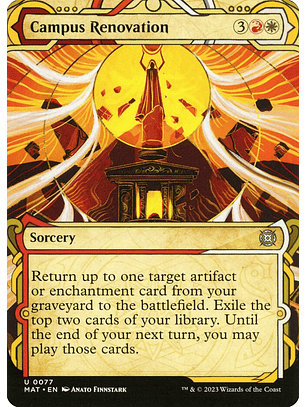 Campus Renovation - MAT - U 