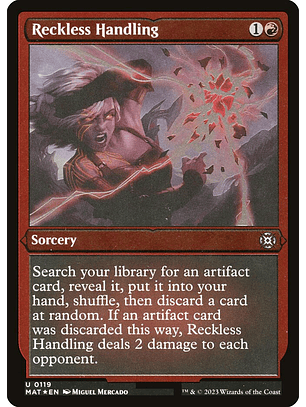 Reckless Handling - MAT - U 