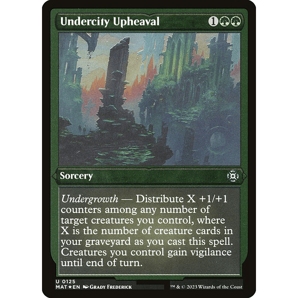 Undercity Upheaval - MAT - U 