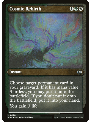 Cosmic Rebirth - MAT - U 