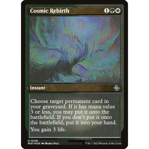 Cosmic Rebirth - MAT - U 