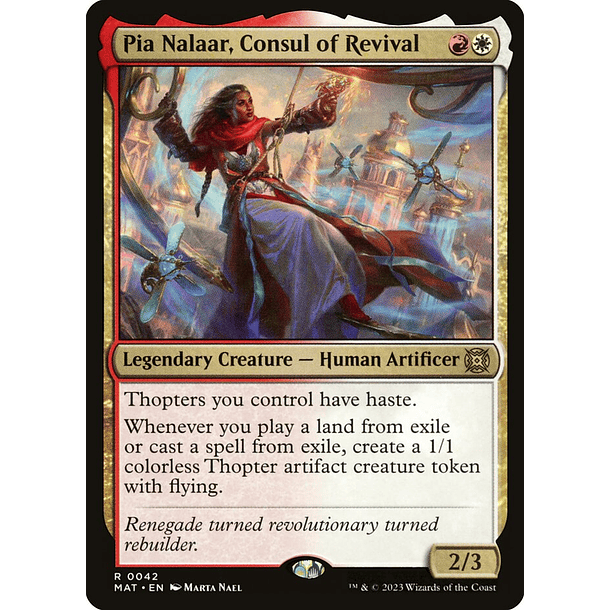 Pia Nalaar, Consul of Revival - MAT - R  3