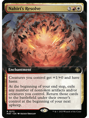 Nahiri's Resolve - MAT - R