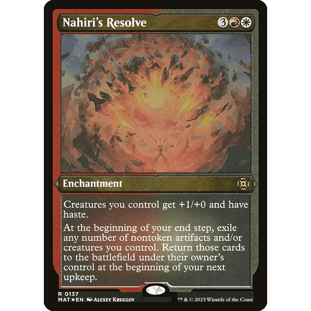 Nahiri's Resolve - MAT - R 4