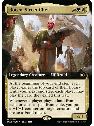 Rocco, Street Chef - MAT - R 