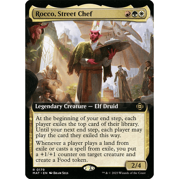 Rocco, Street Chef - MAT - R  2