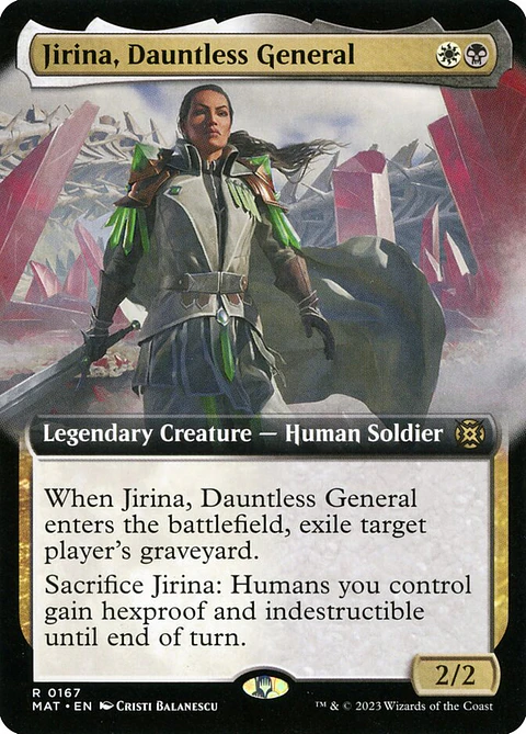 Jirina, Dauntless General - MAT - R 