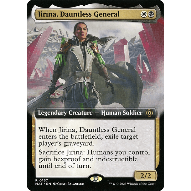 Jirina, Dauntless General - MAT - R 