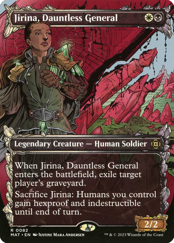 Jirina, Dauntless General - MAT - R  2