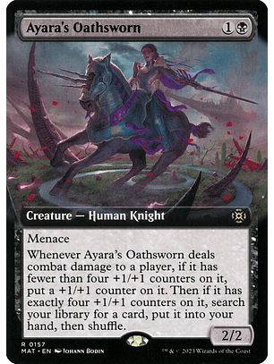 Ayara's Oathsworn - MAT - R 