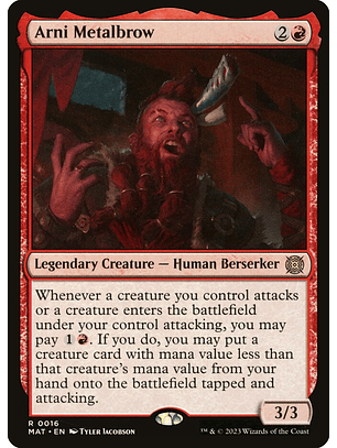 Arni Metalbrow - MAT - R 