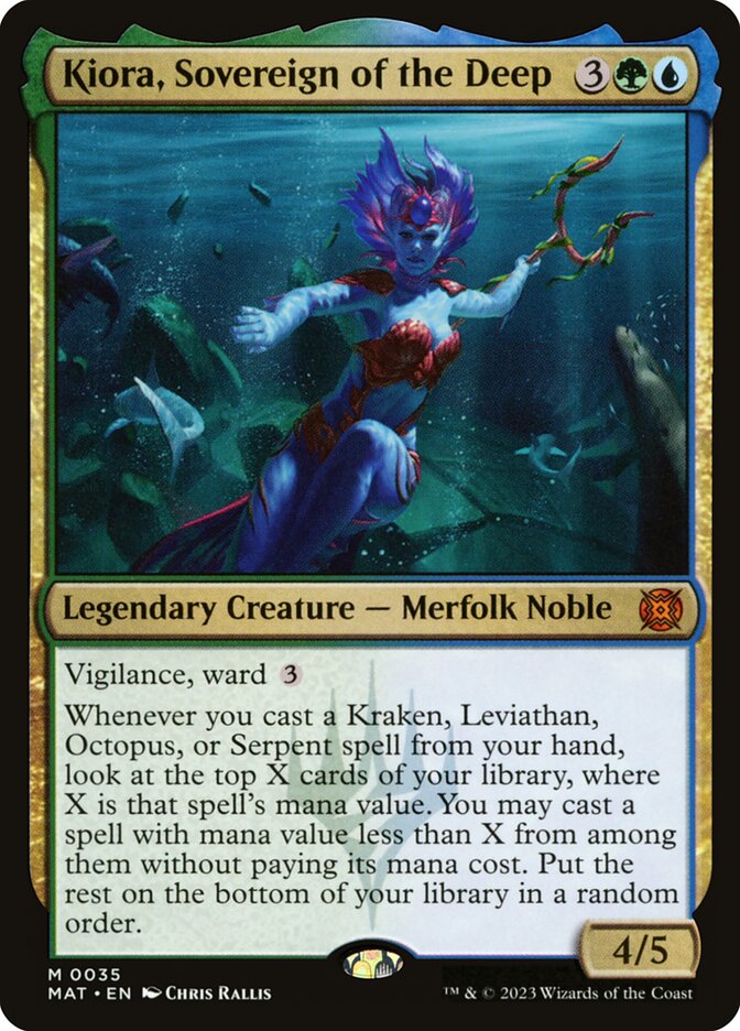 Kiora, Sovereign of the Deep - MAT - M 1