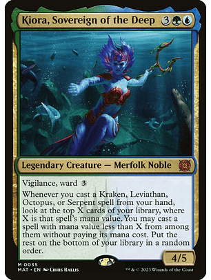 Kiora, Sovereign of the Deep - MAT - M