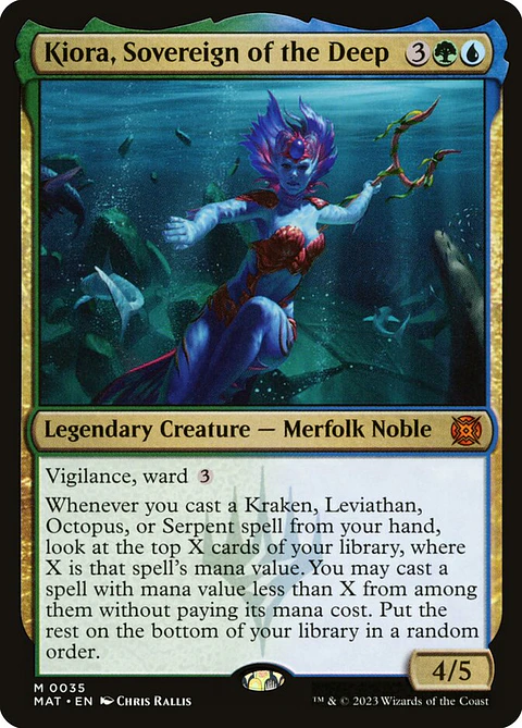 Kiora, Sovereign of the Deep - MAT - M