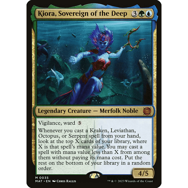 Kiora, Sovereign of the Deep - MAT - M
