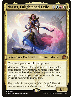 Narset, Enlightened Exile - MAT - M 