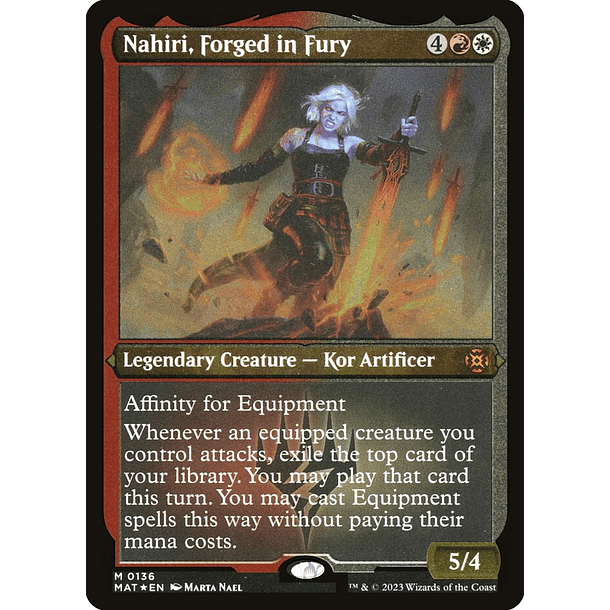 Nahiri, Forged in Fury - MAT - M 