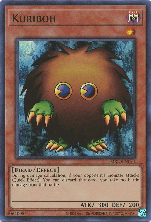 Kuriboh - MRD-EN071 - Super Rare Unlimited (25th Reprint)