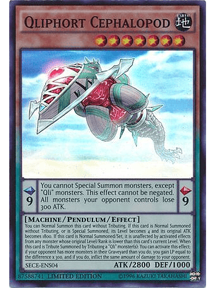 Qliphort Cephalopod - SECE-ENS04 - Super Rare