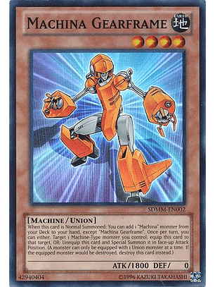 Machina Gearframe - SDMM-EN002 - Super Rare