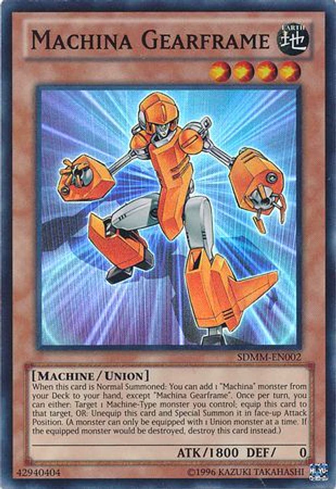 Machina Gearframe - SDMM-EN002 - Super Rare