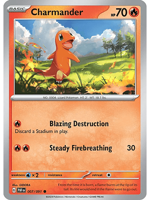 Charmander - 007/091 - Common